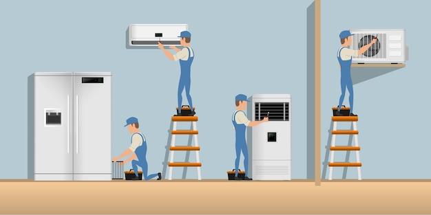 steps to install hvac system