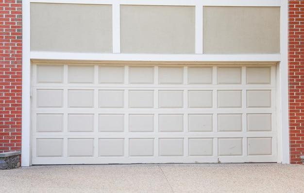 garage door bent at bottom