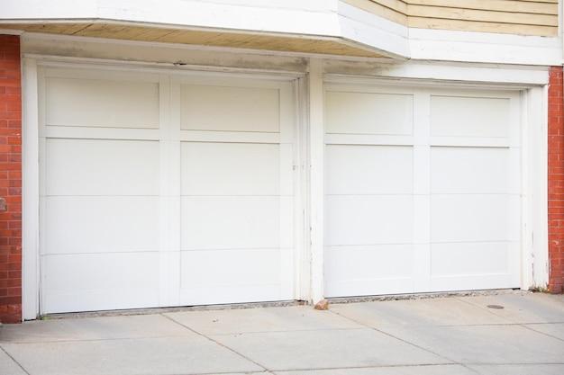 garage door bent at bottom