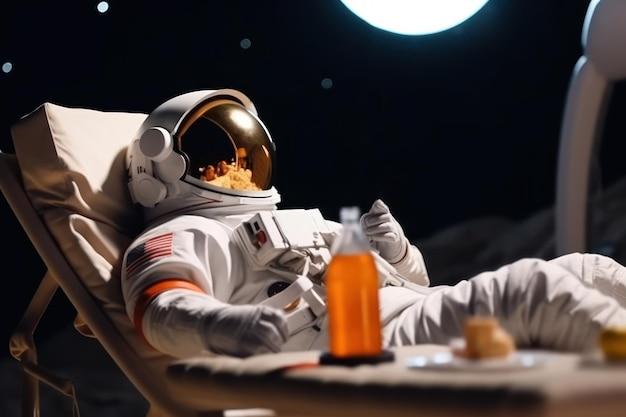 astronaut food beer