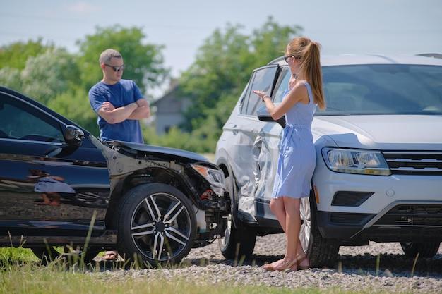 car accident on private property no insurance