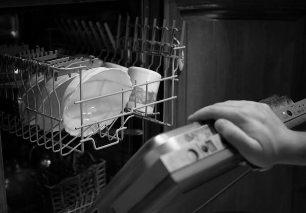 dishwasher door not opening