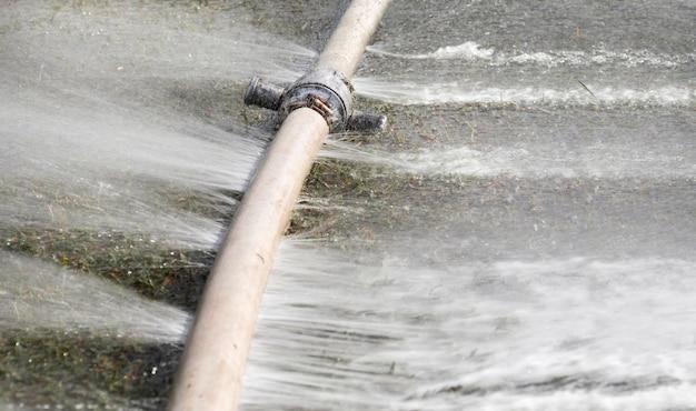 outdoor faucet leaking from hole in stem