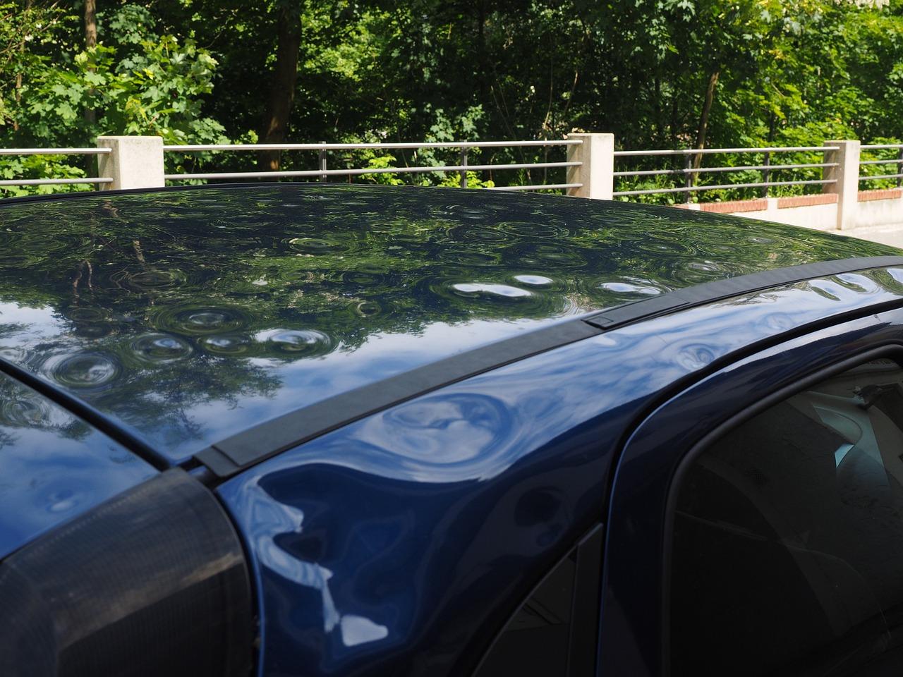 hail damage on a roof