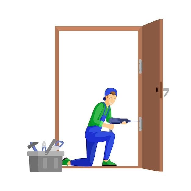 how to fix doors after foundation repair