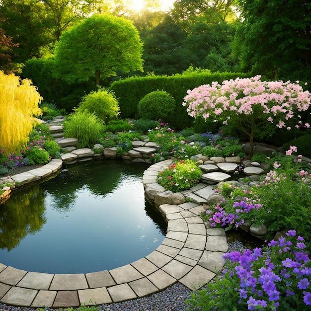 1 acre landscape design