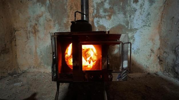 old gas heater removal