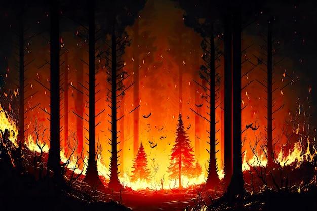 burning trees festival