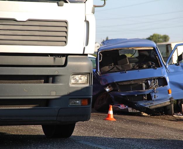 work truck accident