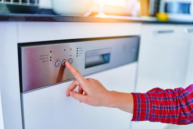 start button not working on dishwasher