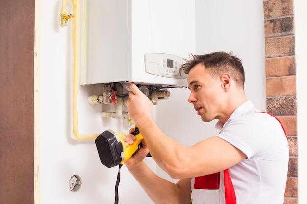 water heater plumber or electrician