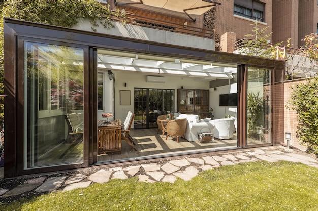 glass sunroom