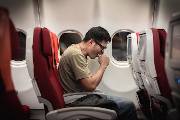 airplane travelers annoyance