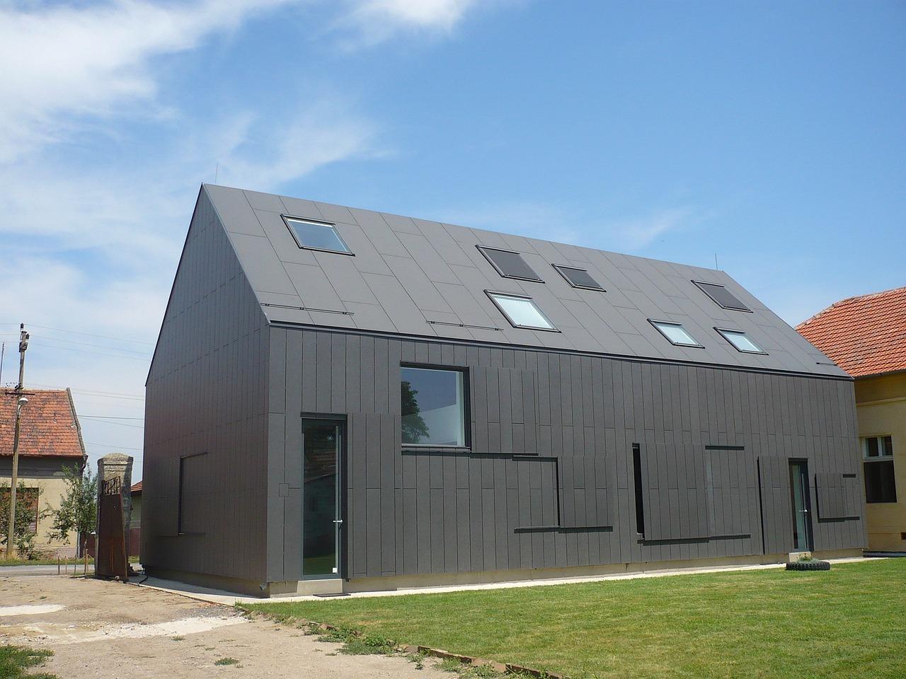 barn pool house