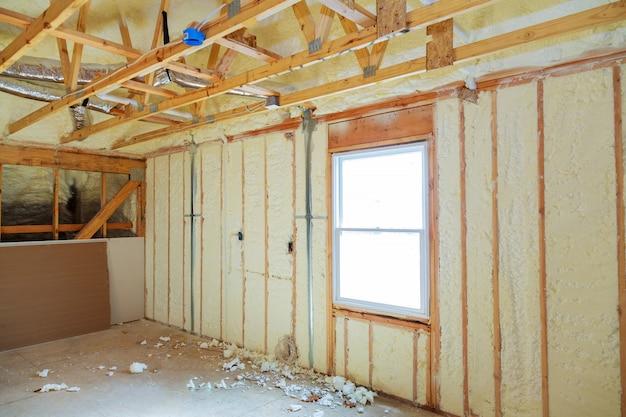 can you blow insulation between floors