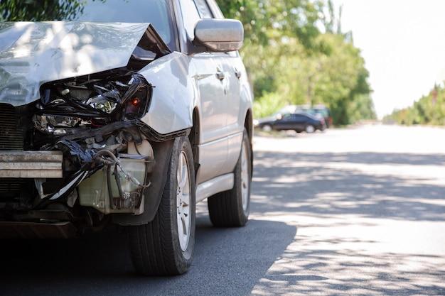 car t boned by truck