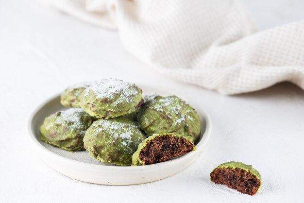 chai crinkle cookies