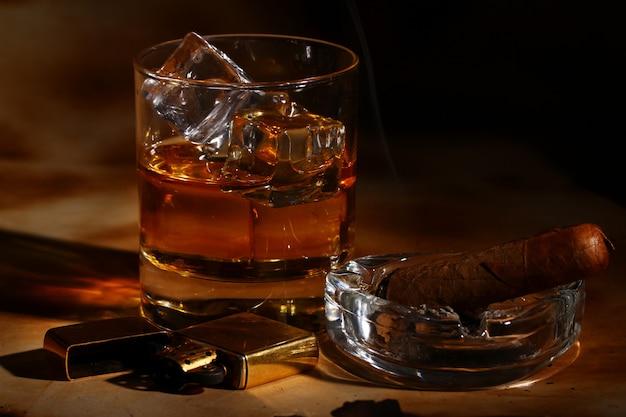 cigar whiskey