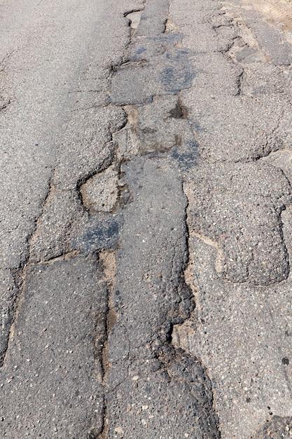 dangers of potholes