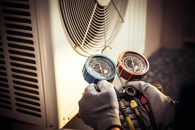 hvac service procedures