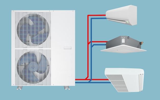 indoor and outdoor ac unit