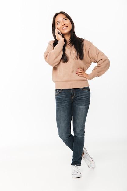 mongolian cashmere crewneck sweater