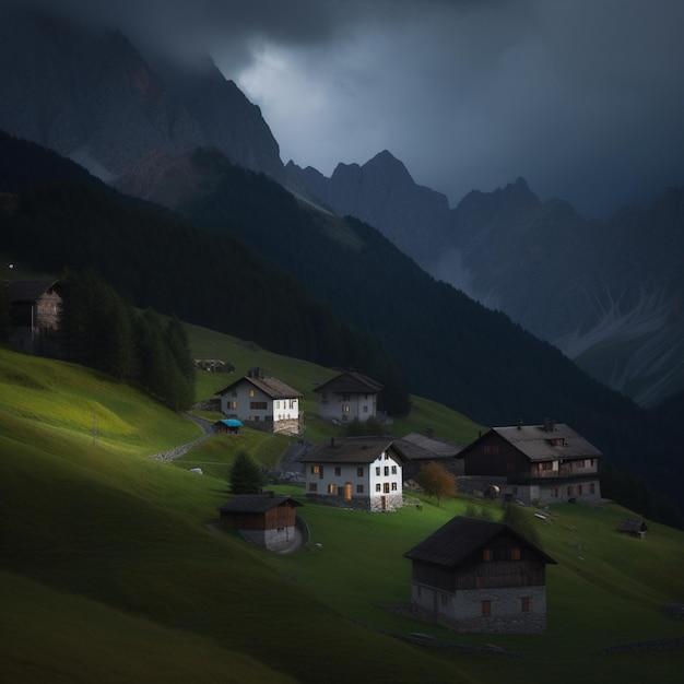 mountain lodge of peru