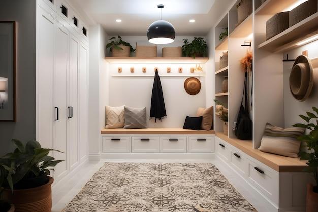 mudroom chandelier