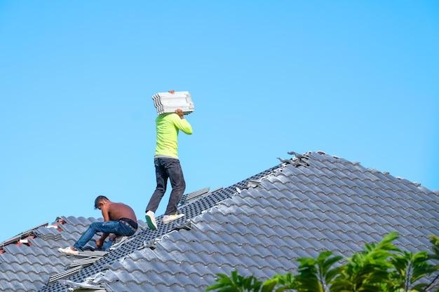 new construction roof leaking