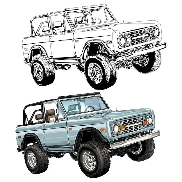 original ford bronco colors