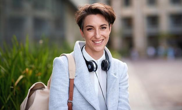 outdoor business headshots