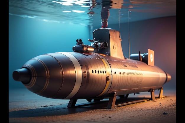 red bull submarine