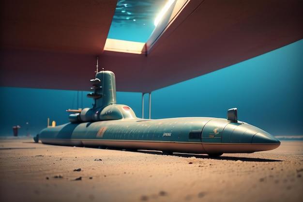 red bull submarine