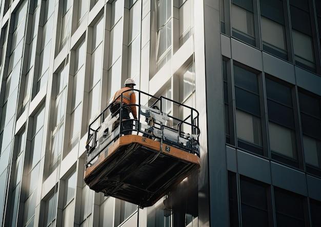 replacing windows in high rise buildings