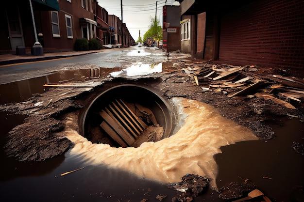 sewer line keeps backing up