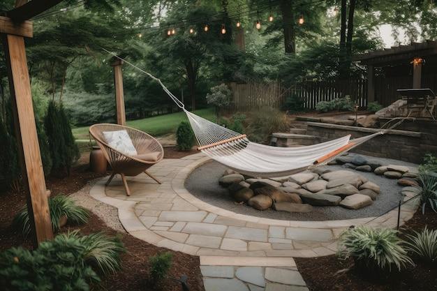 sunken hot tub