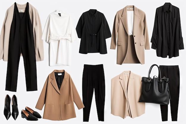 executive capsule wardrobe