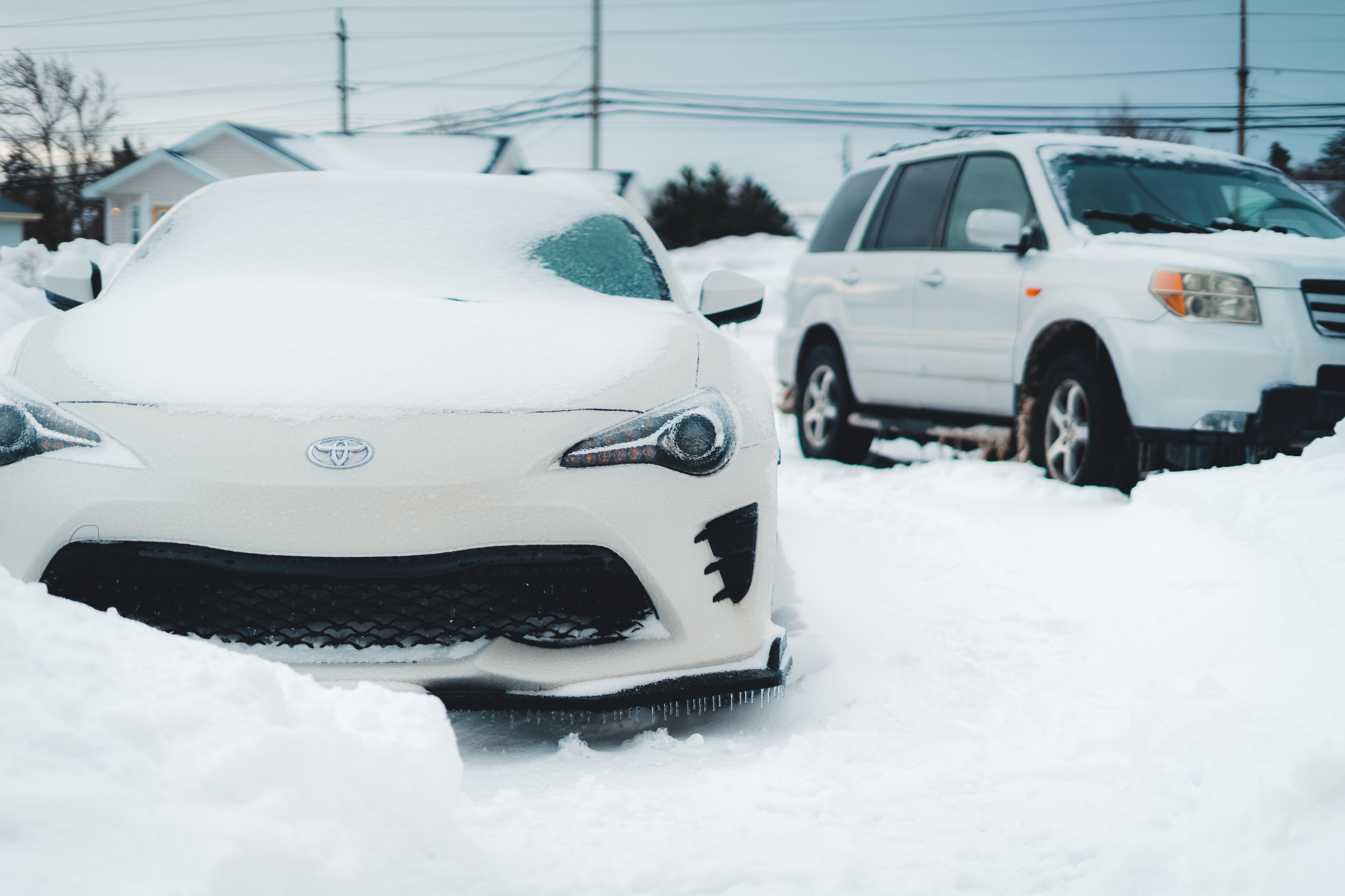 kia niro in snow