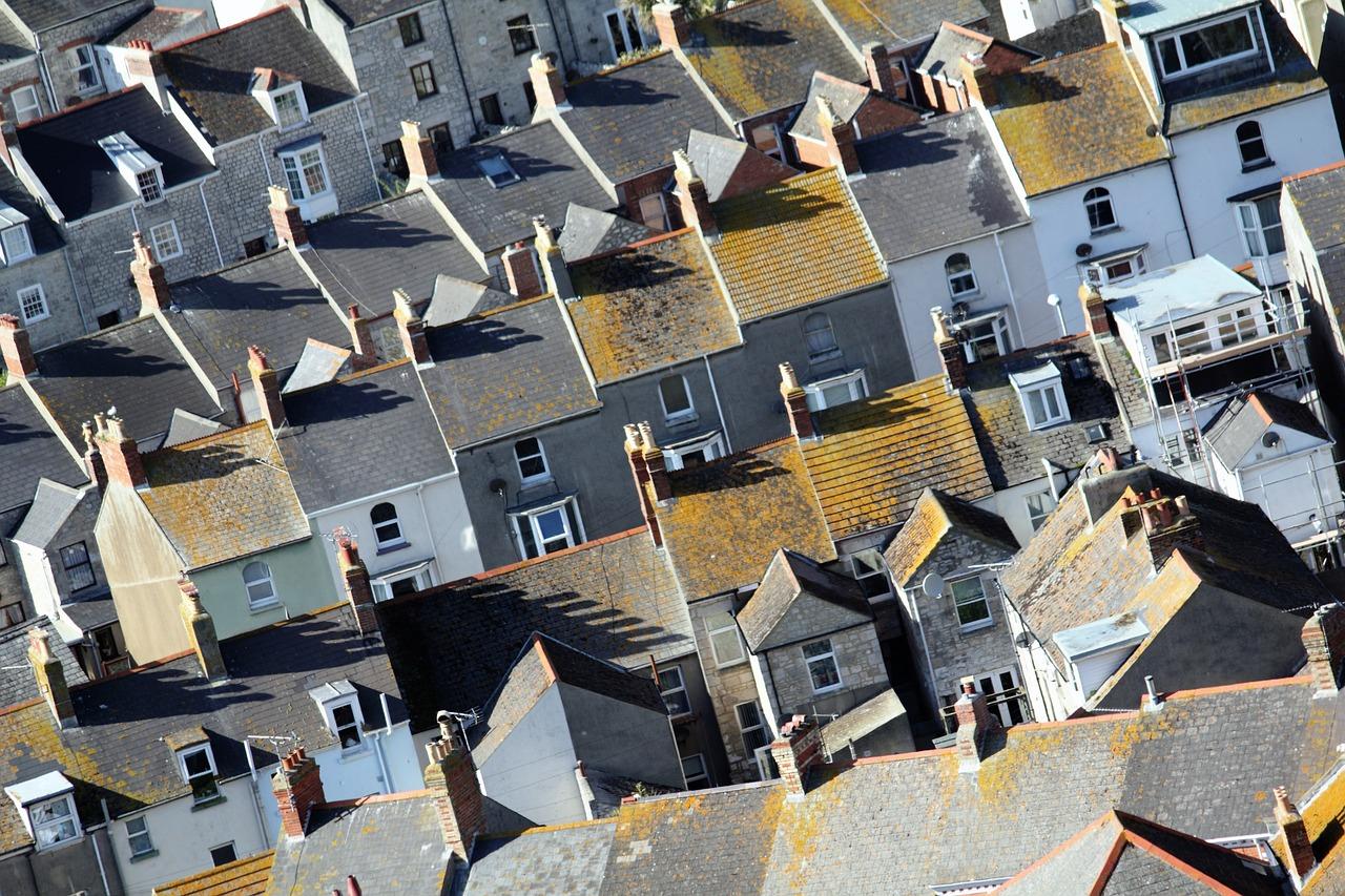 townhouse shared roof