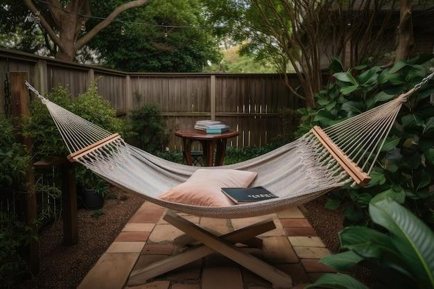 luxury outdoor hammock