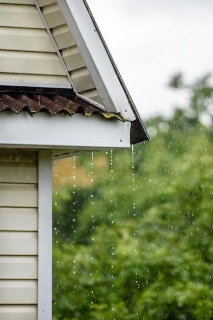 rain right after new roof