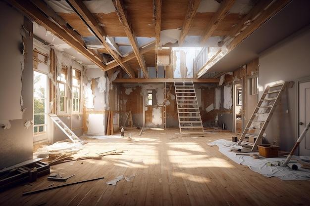 basement flooded vinyl plank flooring