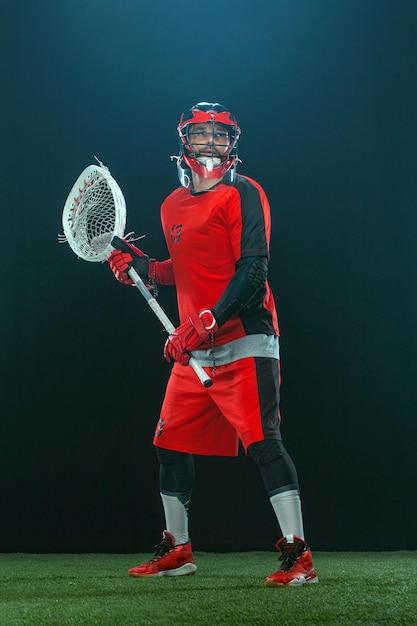 box lacrosse goalie