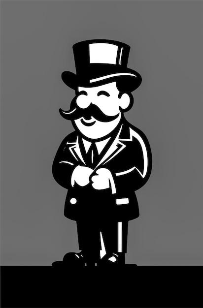 Did the monopoly man have a monocle?