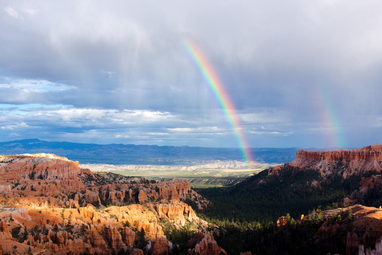 rainbow mountains utah