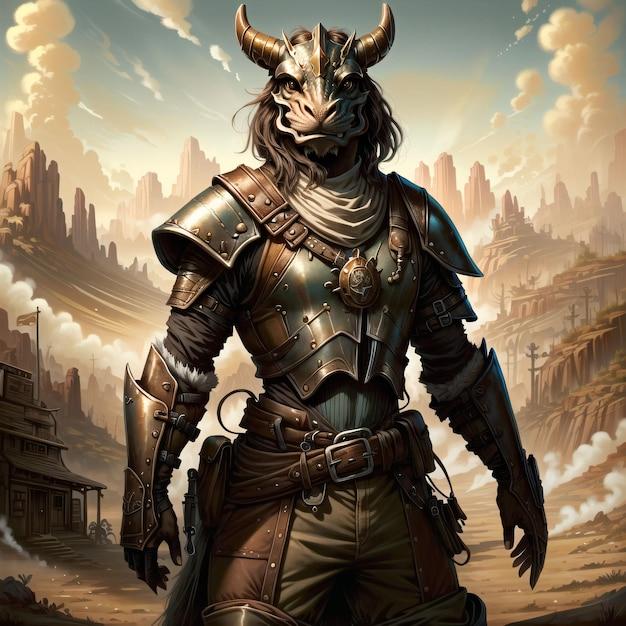 dragonborn barbarian