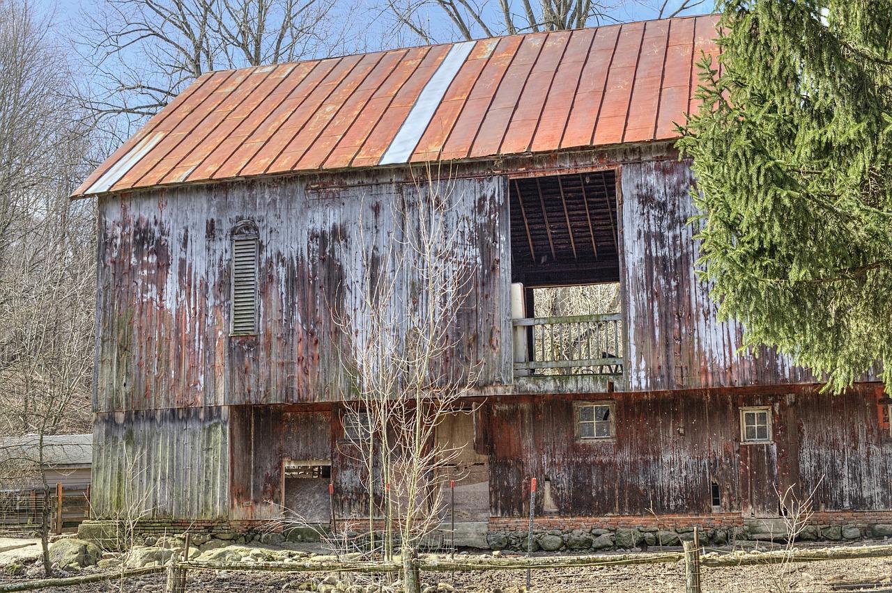 rusty barn