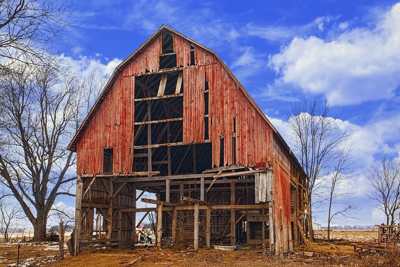 rusty barn