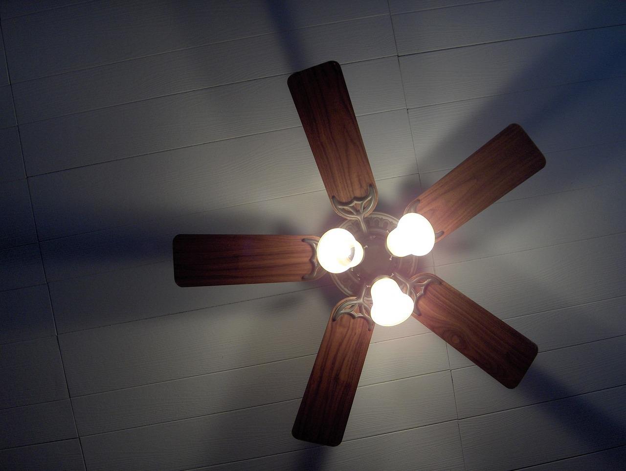 how to take down a ceiling fan