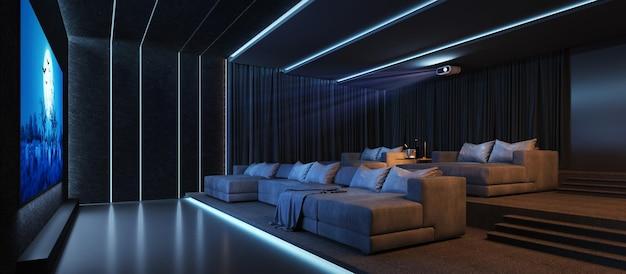 luxury home cinema